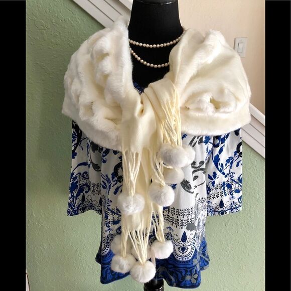 NWT beautiful Pashmina shawl - Picture 1 of 5